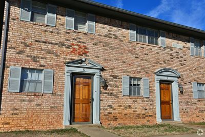 Exterior image of a brick building